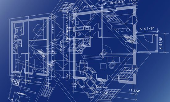 Architectural blueprint