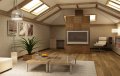 Loft lounge interior